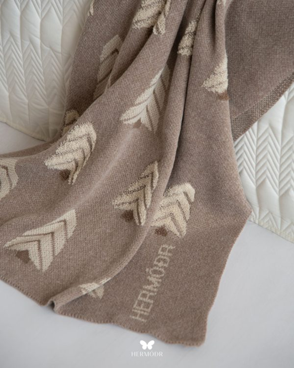 Плед Crimson Sofa Shawl Nescafe 200 × 250 см 130220335 Иран