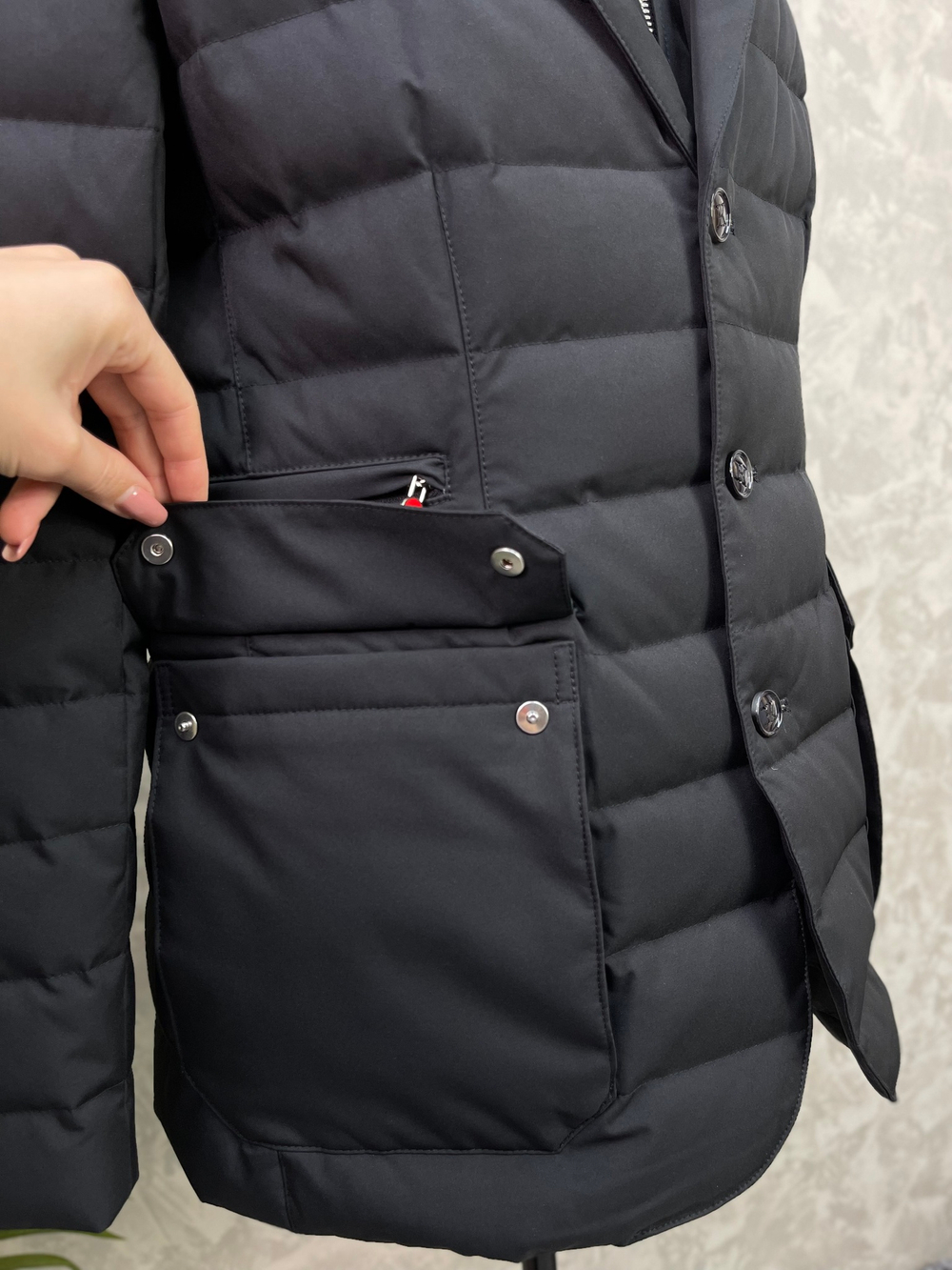 Пуховик с подстежкой Kiton