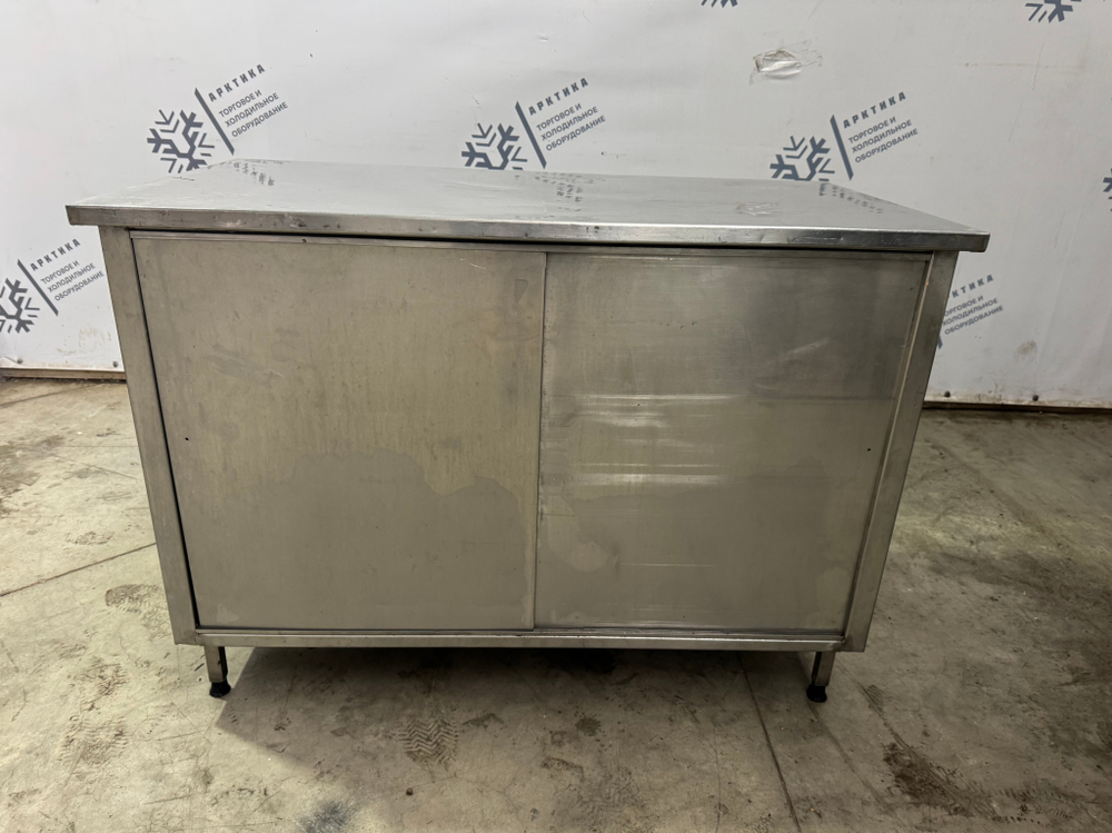 Стол-купе из нержавеющей стали 1200х630х860 без борта