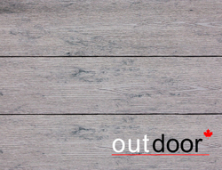 Террасная доска ДПК Outdoor 3D 120*25*4000 мм. STORM GREY серая