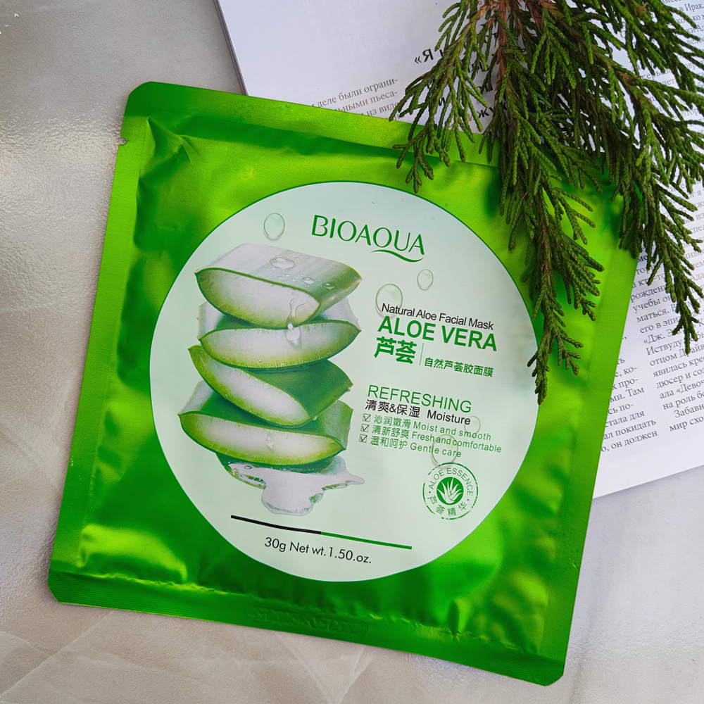 Тканевая маска с алоэ