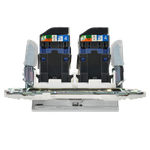 SKANDY Розетка компьютерная двойная RJ45 кат.6 SK-K04N металл никель IEK