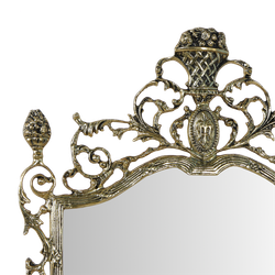 Bello De Bronze Зеркало Ешпига в раме, золото