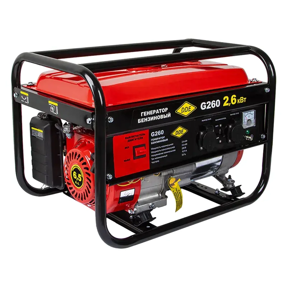 DDE G260 бензиновый генератор 919-952