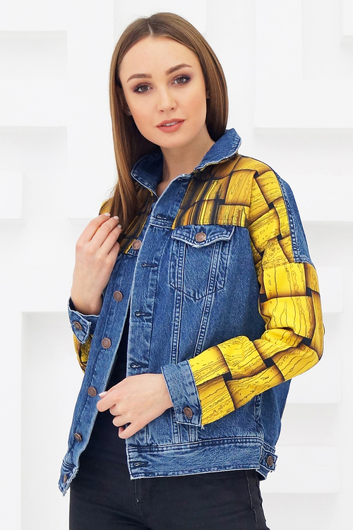 LIGVIANNI Джинсовая куртка Denim Jacket Sun