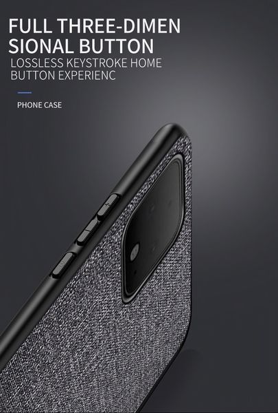 Тканевый чехол для Google Pixel 3a XL (Серый) (NEW)