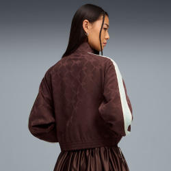 Ветровка женская PUMA T7 Jacquarded Woven Relaxed Track Jacket