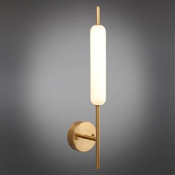 Настенный светодиодный светильник APL.010.01.08 матовое золото Carla Aployt