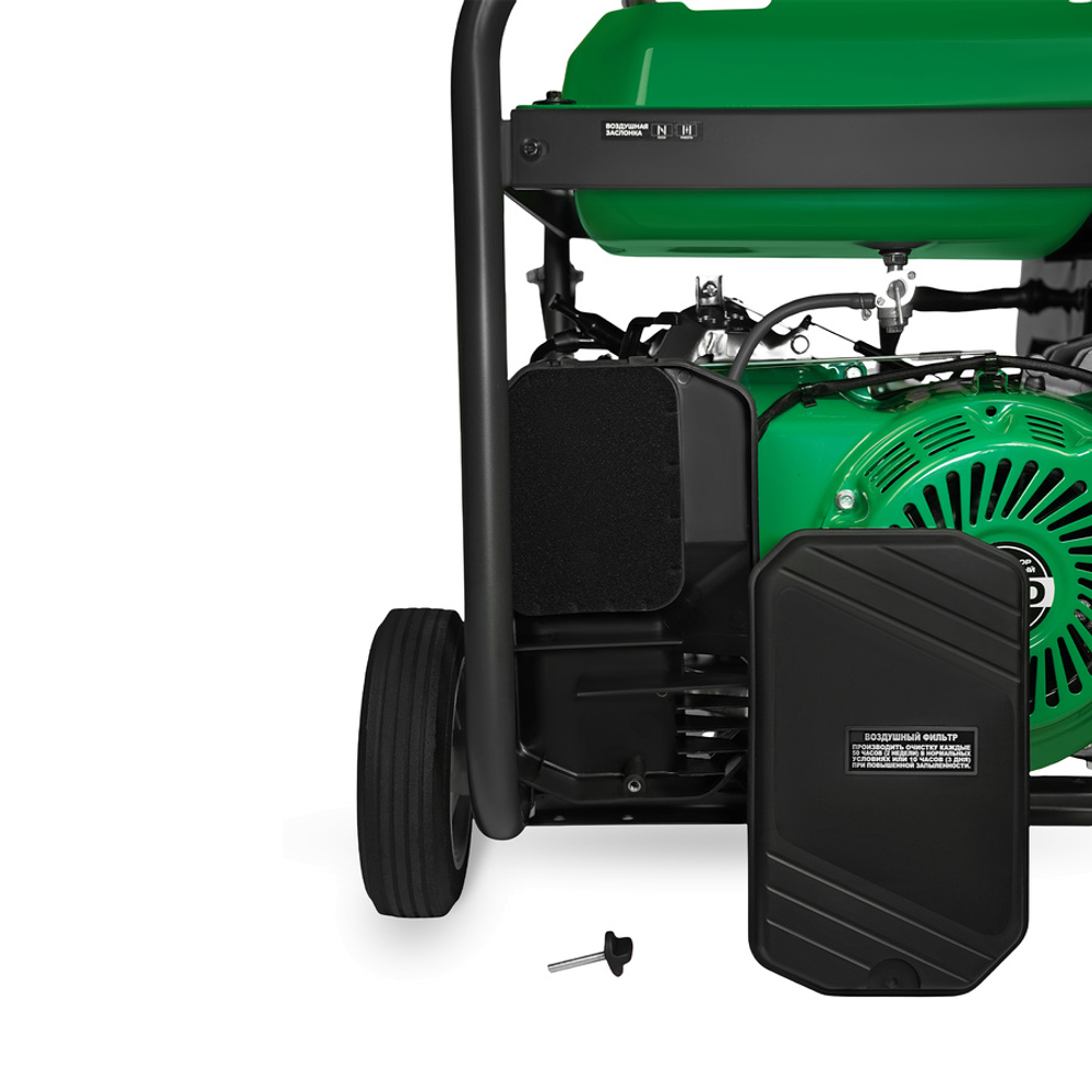 Генератор бензиновый Electrolite 9000S/380 тpёxфaзный