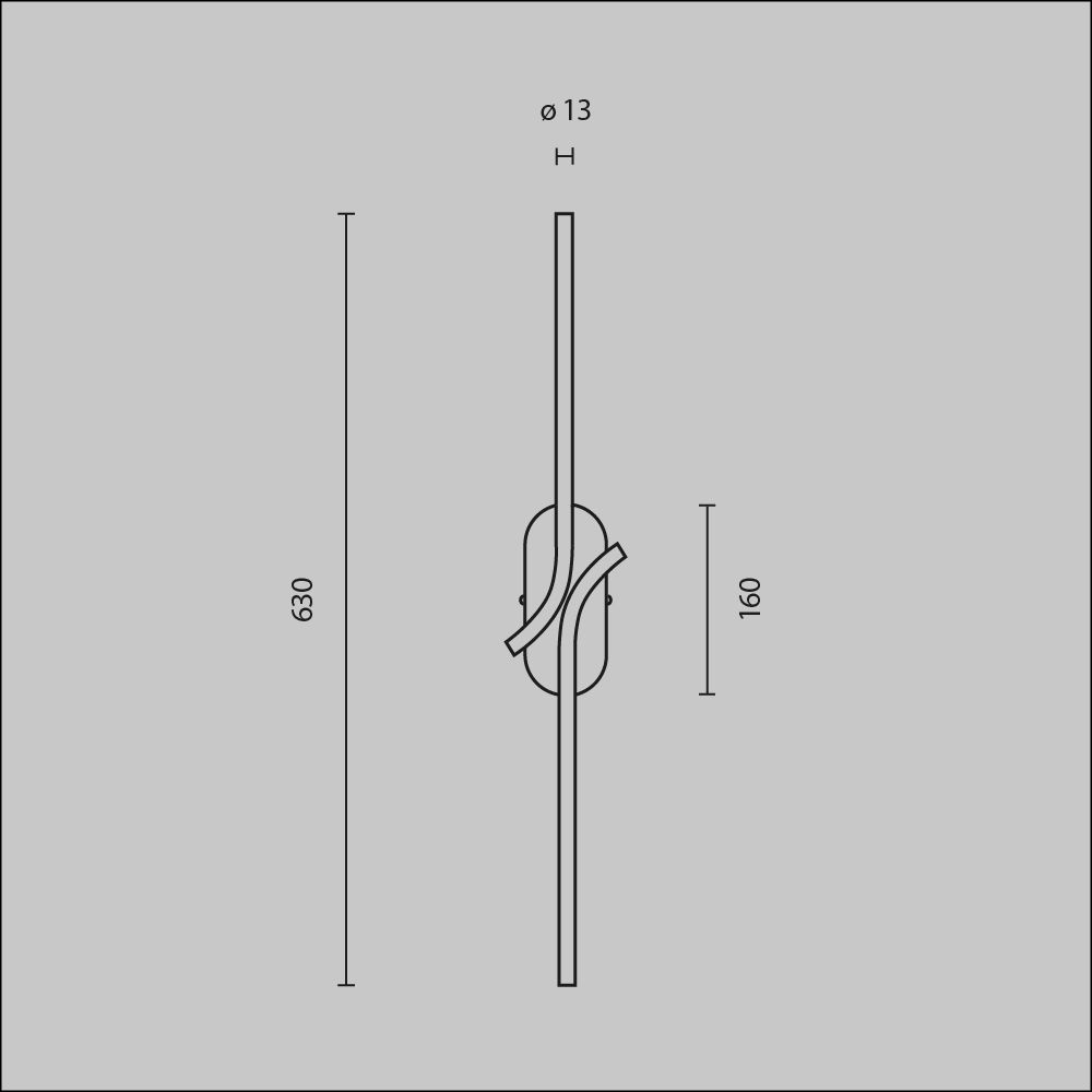 Светильник настенный светодиодный Maytoni   MOD256WL-L5BS3K1