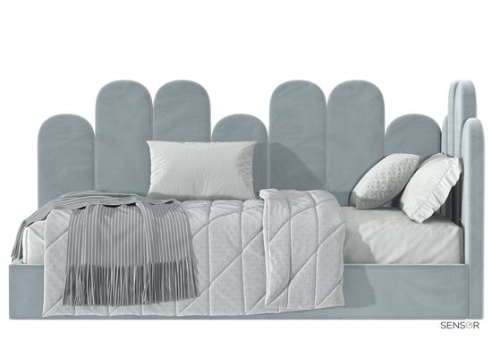 Кровать угловая Савоярди kids - разноуровневая