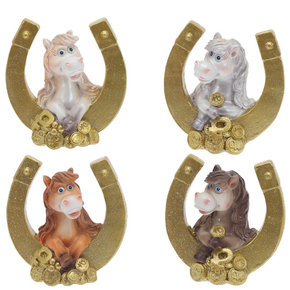 GAEM Фигурка декоративная "Лошадка", L6,5 W4 H7 см, 4в.