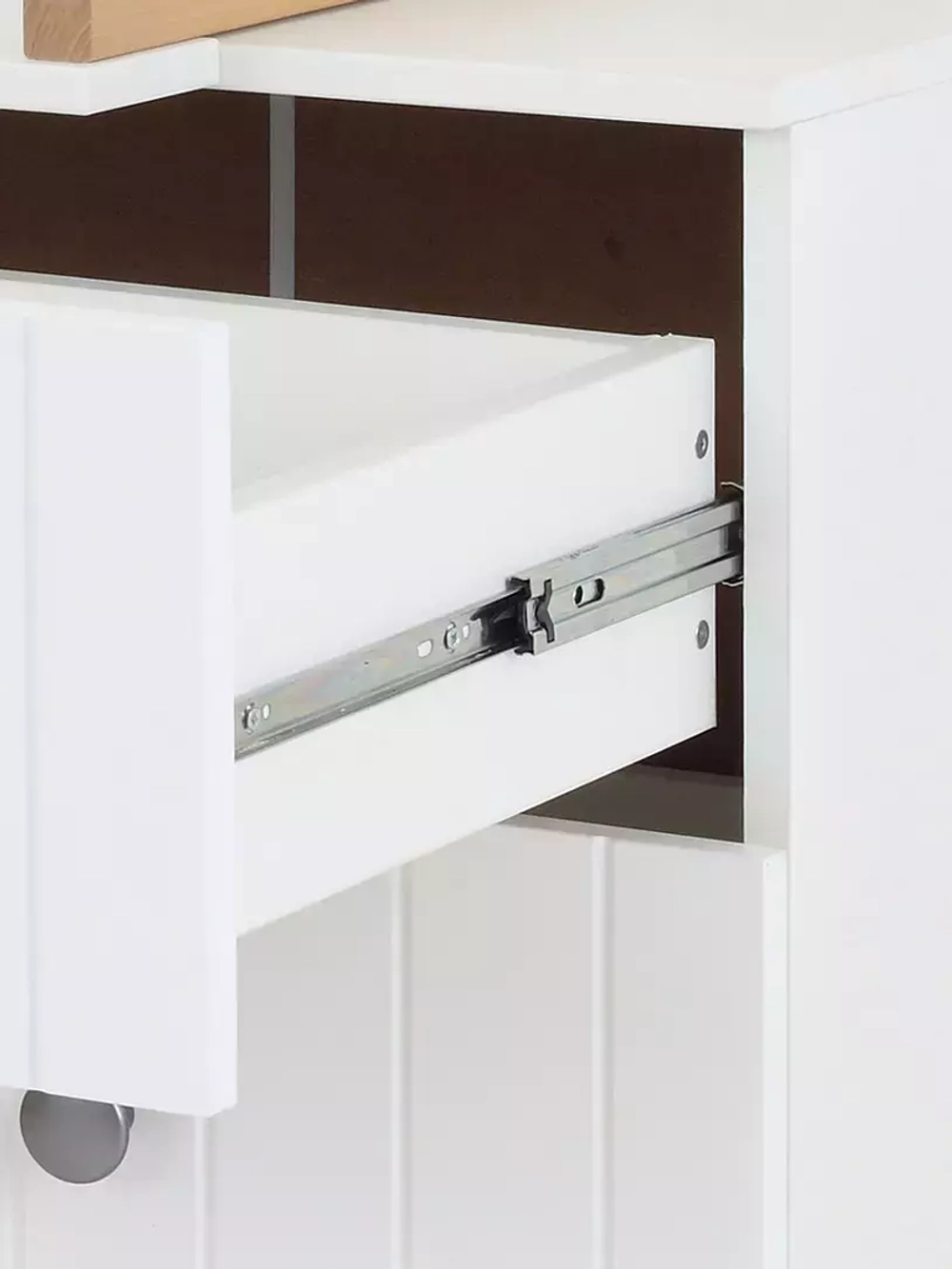 Комод RANT "BAMBOO" 84см 3 ящ. (арт.112) Cloud White Коллекция White