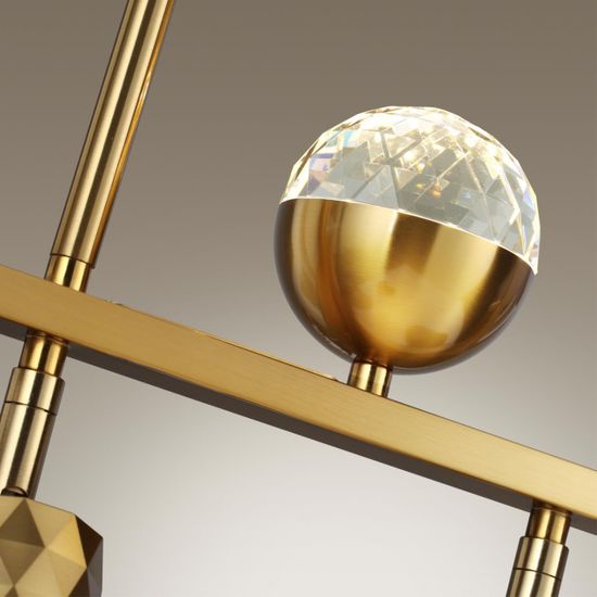 4353/36L HIGHTECH ODL23 281 античная бронза/металл Подвесной св-к IP20 LED GU10/LED 36W 520Лм AD ASTRUM