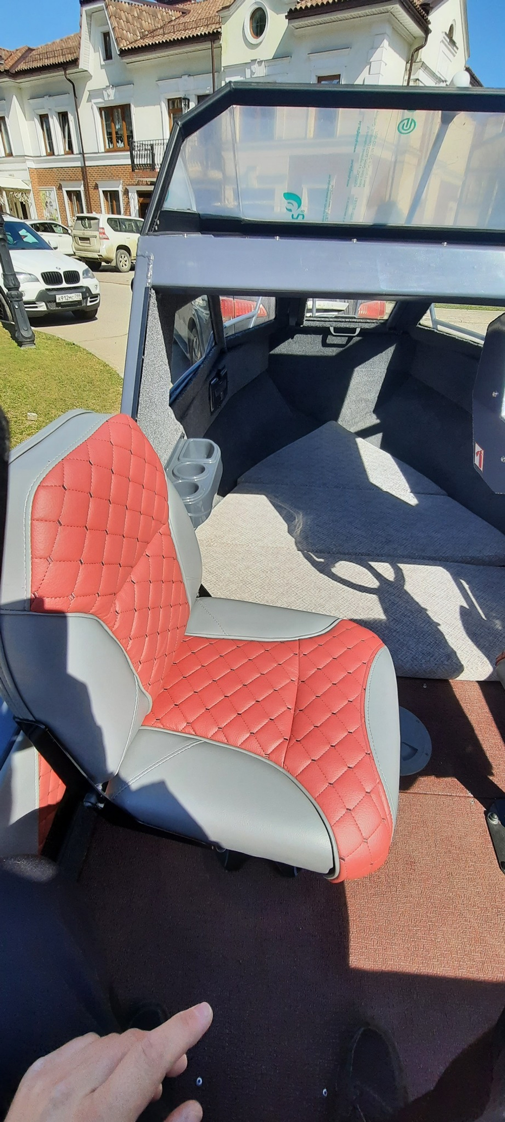 Алюминиевая лодка Berkut S Cabin HT