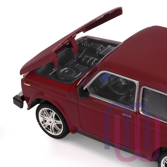 МОДЕЛЬ МАШИНЫ 1/22 ВАЗ 21214 БОРДОВЫЙ