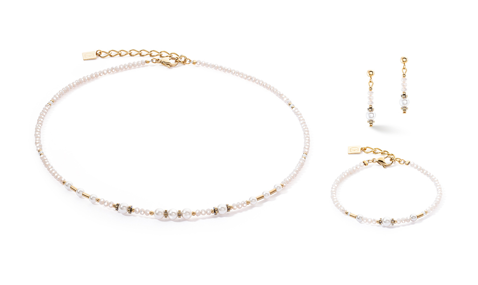 Серьги Coeur de Lion White 4434/21-1400