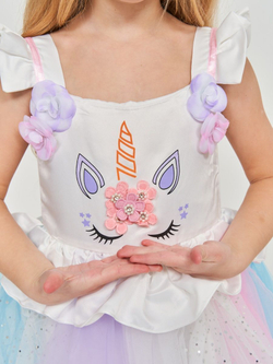 Пышное нарядное платье Единорога