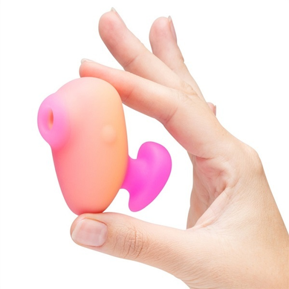 Бесконтактный клиторальный стимулятор 6,4см Romp Kiss Pink Lemonade RPKS1SGZ