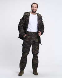 Демисезонный костюм для охоты и рыбалки ONERUS "Горный -5" (РипСтоп,Флис) К-02