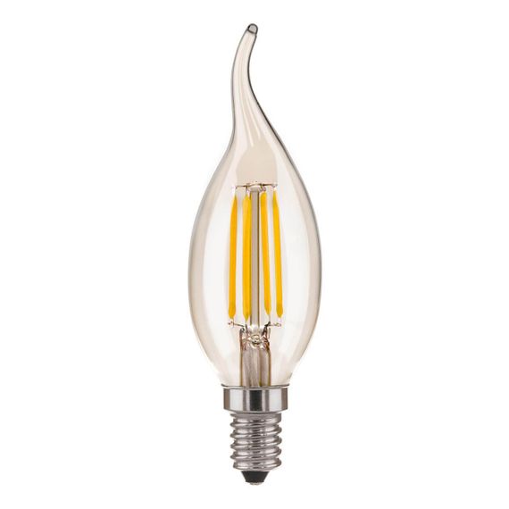 Лампа светодиодная филаментная Elektrostandard E14 7W 4200K прозрачная a041389