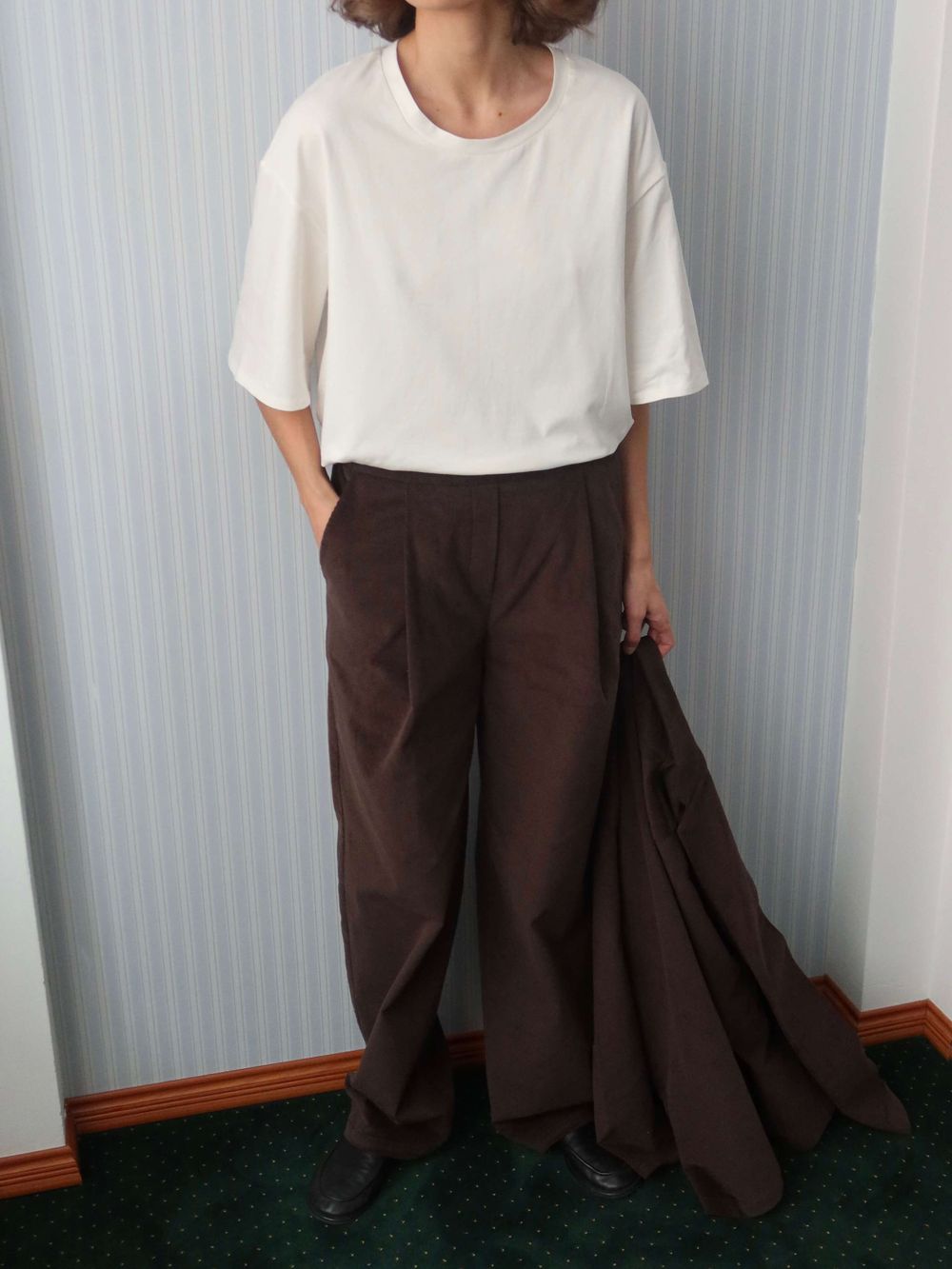 брюки IWAN velvet