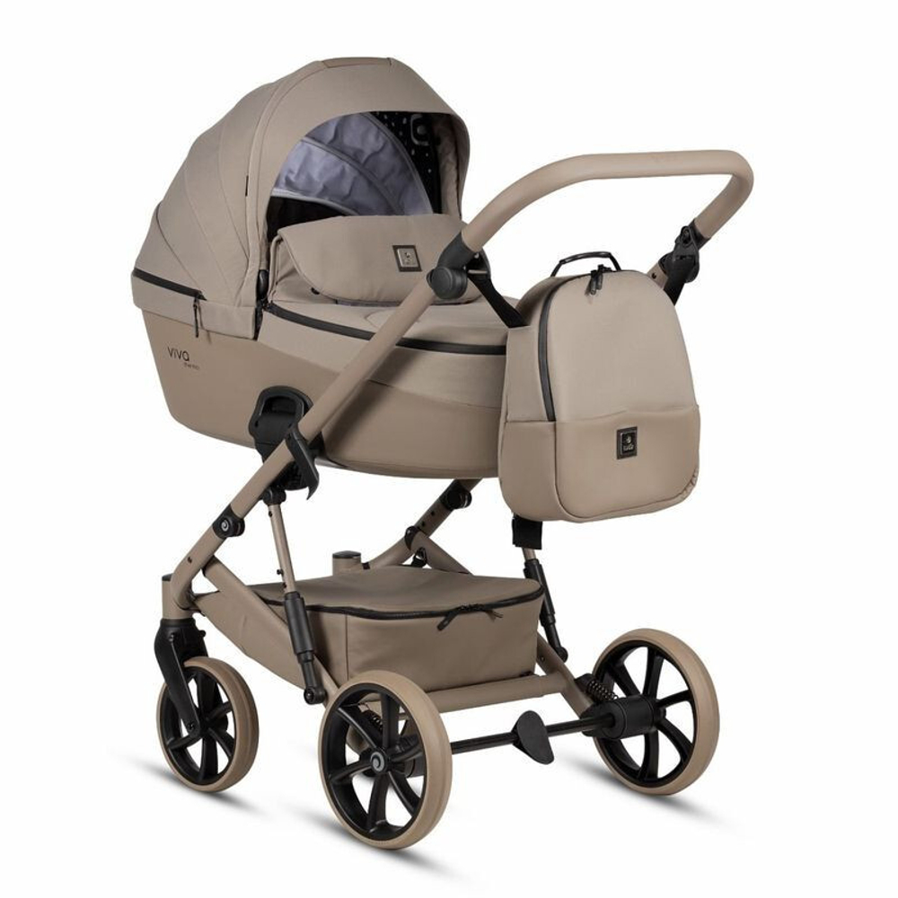 Коляска 2 в 1 Tutis Viva 6+ Essential Warm Grey