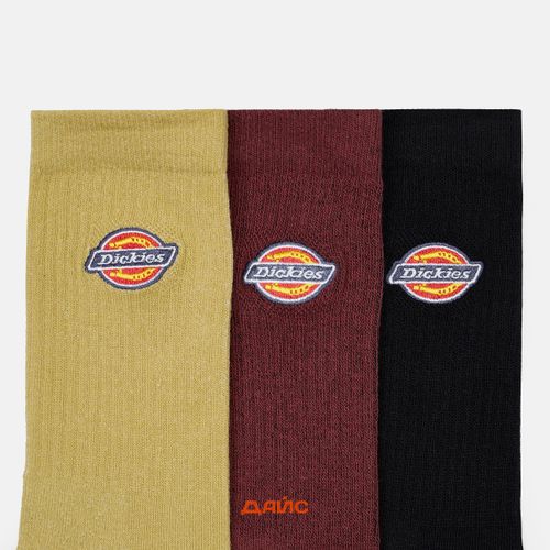 Носки Dickies Valley Grove Socks 3 Pairs артикул:DK0A4X82L161 - купить в магазине Дайс