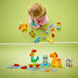 LEGO DUPLO — Первый поезд с животными (10412) / артикул   10412  / GTIN 5702017567396