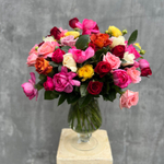 🌸 Классический микс — букет ароматных роз — 8 марта у Феи