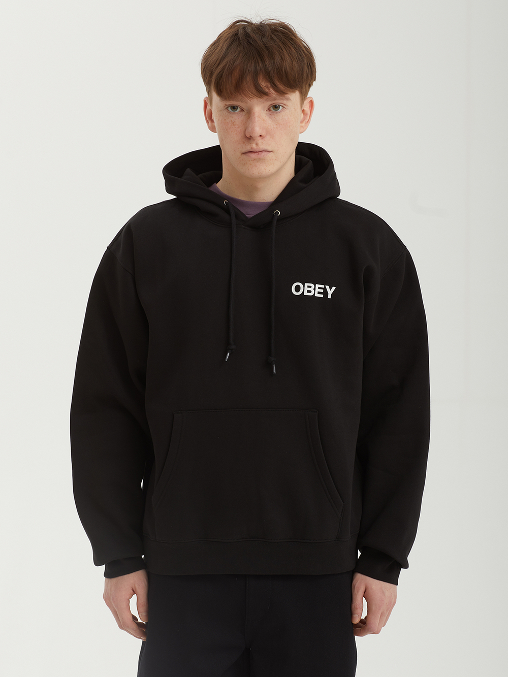 Мужская Толстовка Obey Doberman