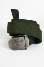 Ремень BLK CROWN Brotherhood Зеленый
