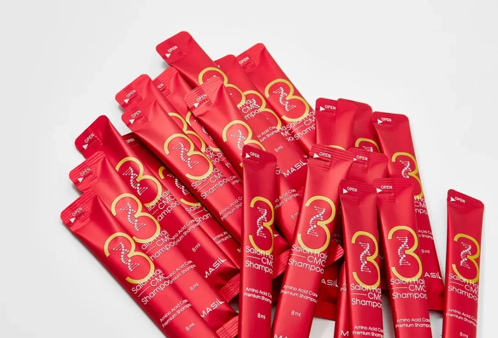 MASIL Шампунь для волос БЫСТРОЕ ВОССТАНОВЛЕНИЕ 3 SALON HAIR CMC SHAMPOO STICK POUCH (8 мл)
