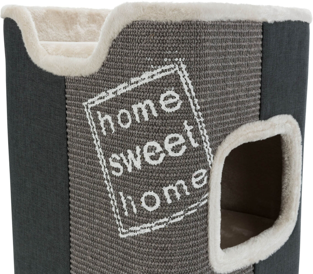 Домик-башня для кошки Jorge, 78 см, серый/антрацит, Trixie