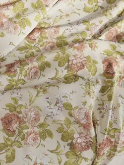 Наволочка комплект 2шт перкаль Сказка "Прохоровская роза" 45х45 см на молнии