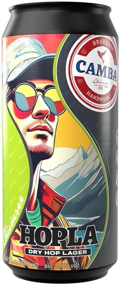 Пиво Камба Кимзе Хопла светл. фильт. 0,44 л, 5,1% Германия