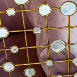 Настенный зеркальный арт-декор Диско Объект мечты