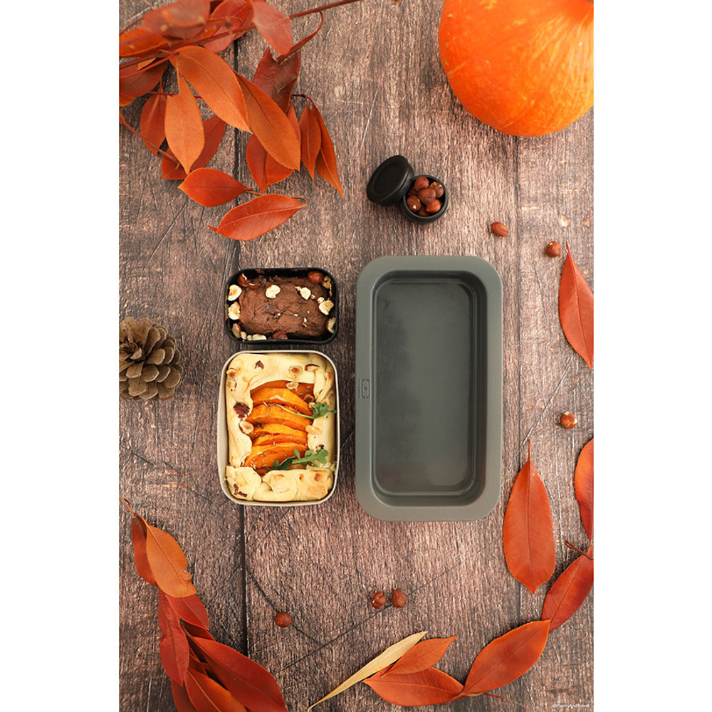 Форма для выпечки под ланч-бокс mb original серая+черная