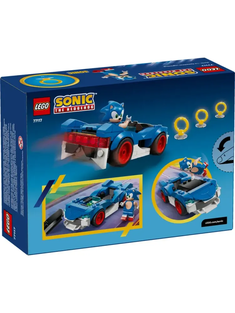 Конструктор Sonic the Hedgehog 77117 Спидстер Лайтнинг