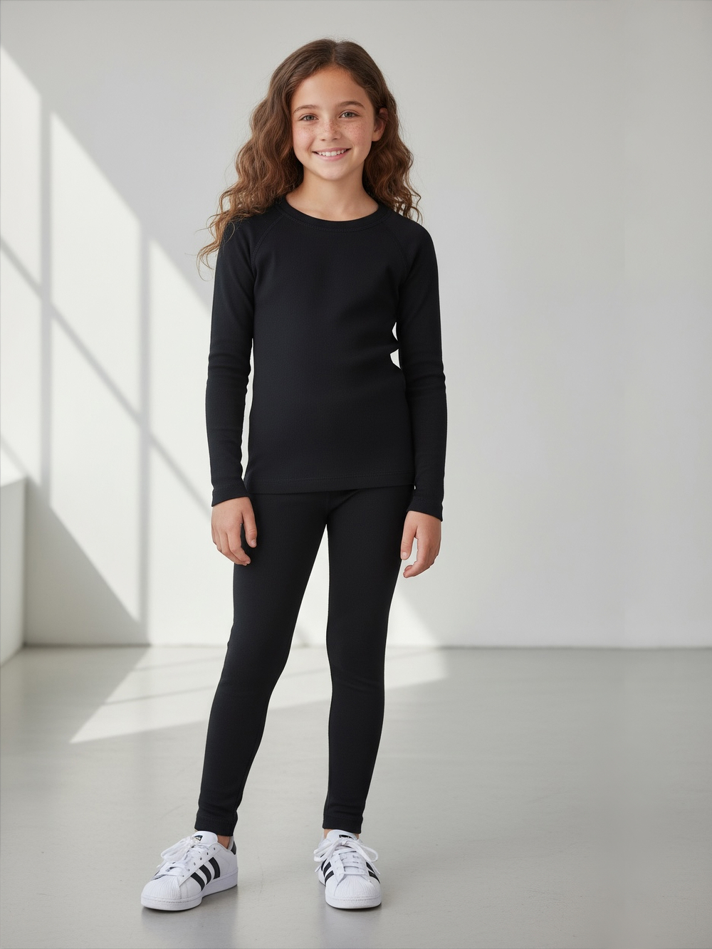 Комплект мягкого термобелья (лонгслив и леггинсы)
