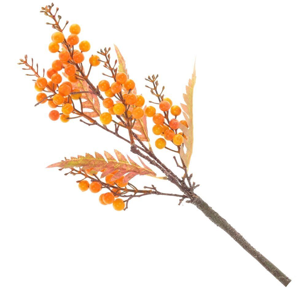 GAEM Ветка искусственная "Рябина", L23 W18 H44 см, 3в.