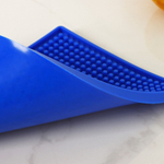 Барный коврик Доляна, 30×15×0,9 см, резина, цвет синий