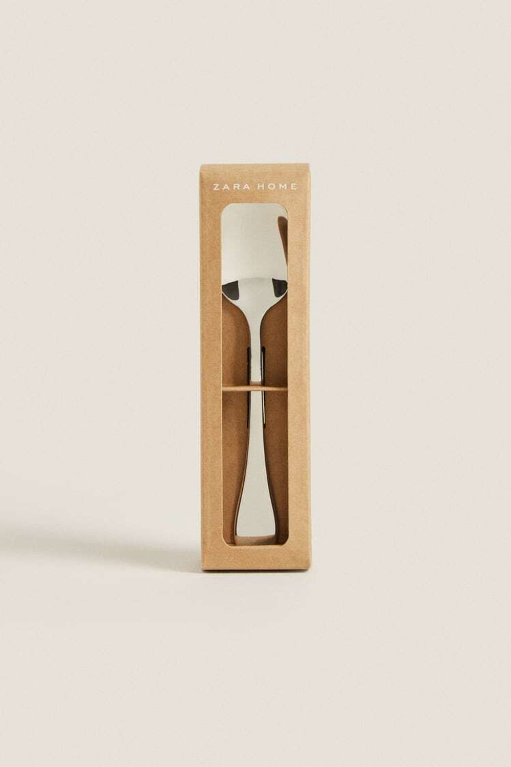 ZARA HOME КЛАССИЧЕСКИЙ НАБОР ДЕСЕРТНЫХ ЛОЖЕК, СТАЛЬНОЙ