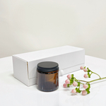 Набор коробка магнитная белая с банками