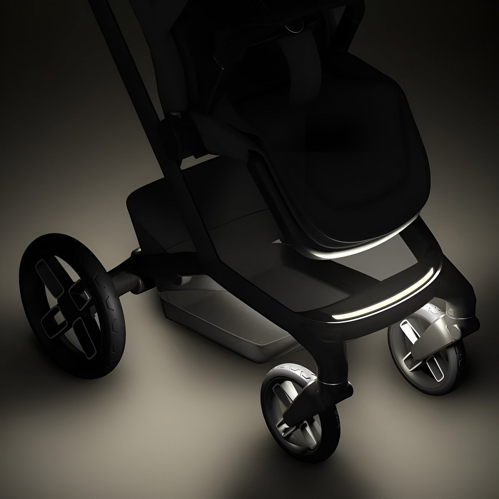 Детская коляска Maxi-Cosi Fame 2 в 1 Набор Twillic Black/Черный