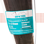 Стяжки морозостойкие Арктик 5*370 (4,8*370 мм) черные - 100 шт/уп | Хомуты кабельные морозостойкие