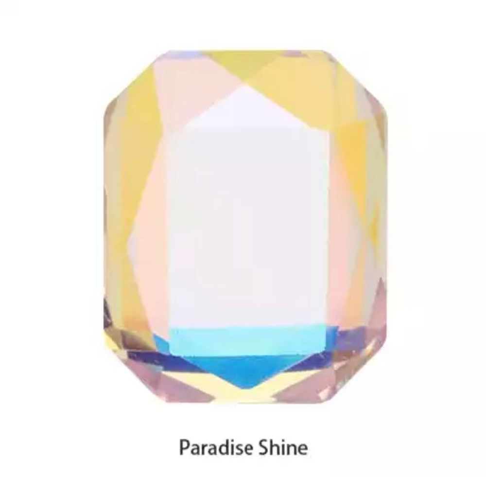 Прямоугольник Paradise Shine 6*8 мм - 2 шт