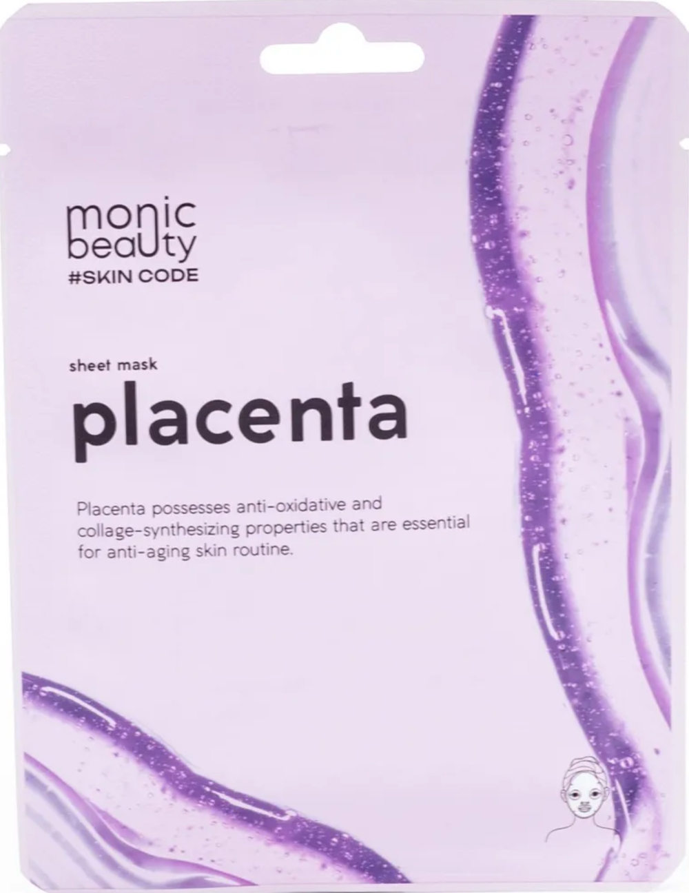 Monic Beauty Mask Placenta Тканевая маска