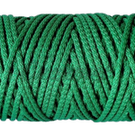 White our polyester cord 5 mm