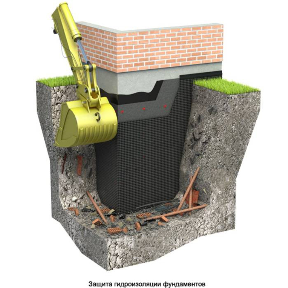 Мембрана профилированная Технониколь Planter Standard 2х20 м